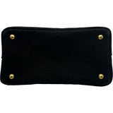 プラダ PRADA カナパミニ 1BG439 ブラック キャンバス レディース ハンドバッグ
