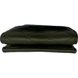 シャネル CHANEL クラシックスモールフラップウォレット AP0230 カーキ ゴールド金具 ラムスキン レディース 三つ折り財布