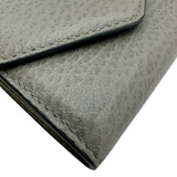 メゾン マルジェラ Maison Margiela 4ステッチカードケース S56UI0149 グレー レザー ユニセックス コインケース