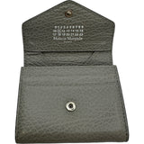 メゾン マルジェラ Maison Margiela 4ステッチカードケース S56UI0149 グレー レザー ユニセックス コインケース