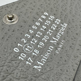 メゾン マルジェラ Maison Margiela 4ステッチカードケース S56UI0149 グレー レザー ユニセックス コインケース