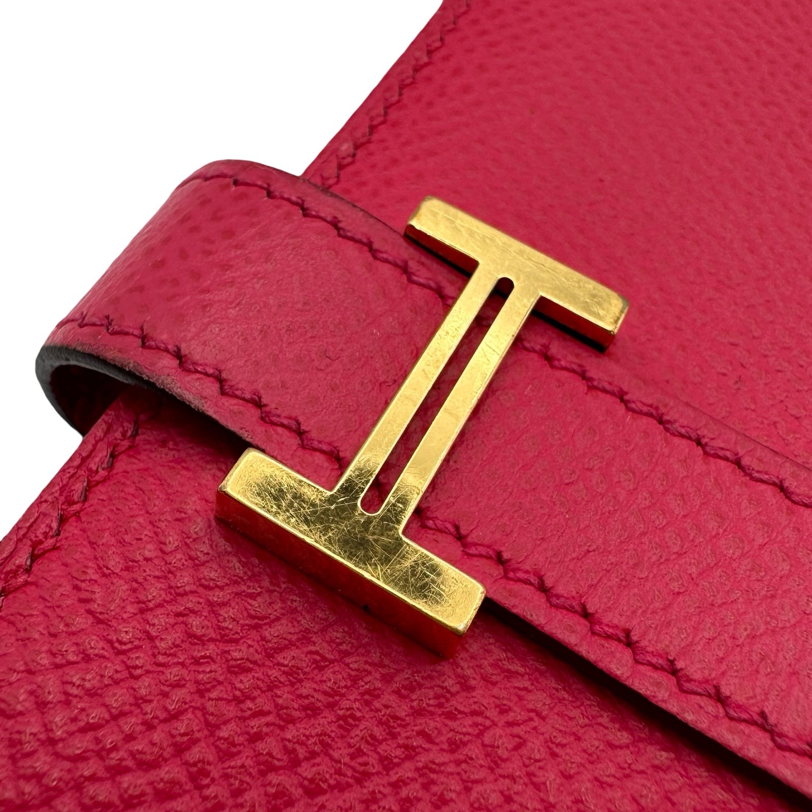 エルメス HERMES ベアンスフレ D刻印 ローズエクストリーム ゴールド