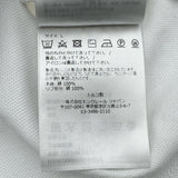 モンクレール MONCLER ロゴパッチ半袖ポロシャツ ホワイト コットン メンズ ポロシャツ