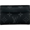 ルイ・ヴィトン LOUIS VUITTON ポルトカルトダブル M62170 ブラック エクリプス メンズ カードケース