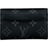 ルイ・ヴィトン LOUIS VUITTON ポルトカルトダブル M62170 ブラック エクリプス メンズ カードケース
