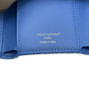 ルイ・ヴィトン LOUIS VUITTON ポルトフォイユ・ヴィクトリーヌ M13212 ブルー モノグラム・デニム レディース 二つ折り財布