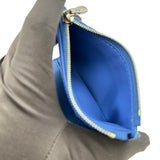 ルイ・ヴィトン LOUIS VUITTON ポルトフォイユ・ヴィクトリーヌ M13212 ブルー モノグラム・デニム レディース 二つ折り財布