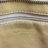 シャネル CHANEL 復刻トート A01804 7番台 ベージュ ゴールド金具 キャビアスキン レディース トートバッグ