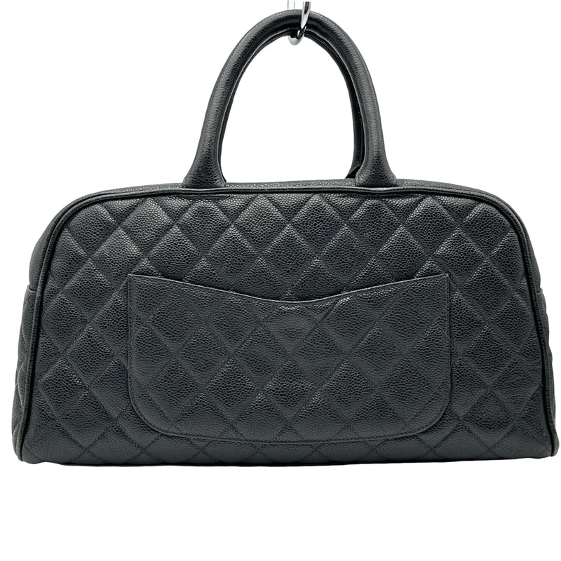 シャネル CHANEL マトラッセ ボストンバッグ A20997 8番台 ブラック