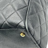 シャネル CHANEL マトラッセ ボストンバッグ A20997 8番台 ブラック ゴールド金具 キャビアスキン レディース ボストンバッグ