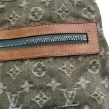 ルイ・ヴィトン LOUIS VUITTON バギーGM M95211 グリーン モノグラム・デニム ユニセックス ショルダーバッグ