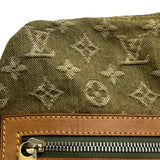 ルイ・ヴィトン LOUIS VUITTON バギーGM M95211 グリーン モノグラム・デニム ユニセックス ショルダーバッグ