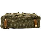 ルイ・ヴィトン LOUIS VUITTON バギーGM M95211 グリーン モノグラム・デニム ユニセックス ショルダーバッグ
