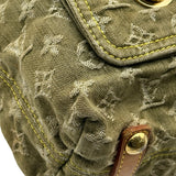 ルイ・ヴィトン LOUIS VUITTON バギーGM M95211 グリーン モノグラム・デニム ユニセックス ショルダーバッグ