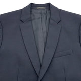 ジルサンダー JIL SANDER ノッチドラペル2Bセットアップスーツ JSMG235401 ネイビー ウール メンズ スーツ