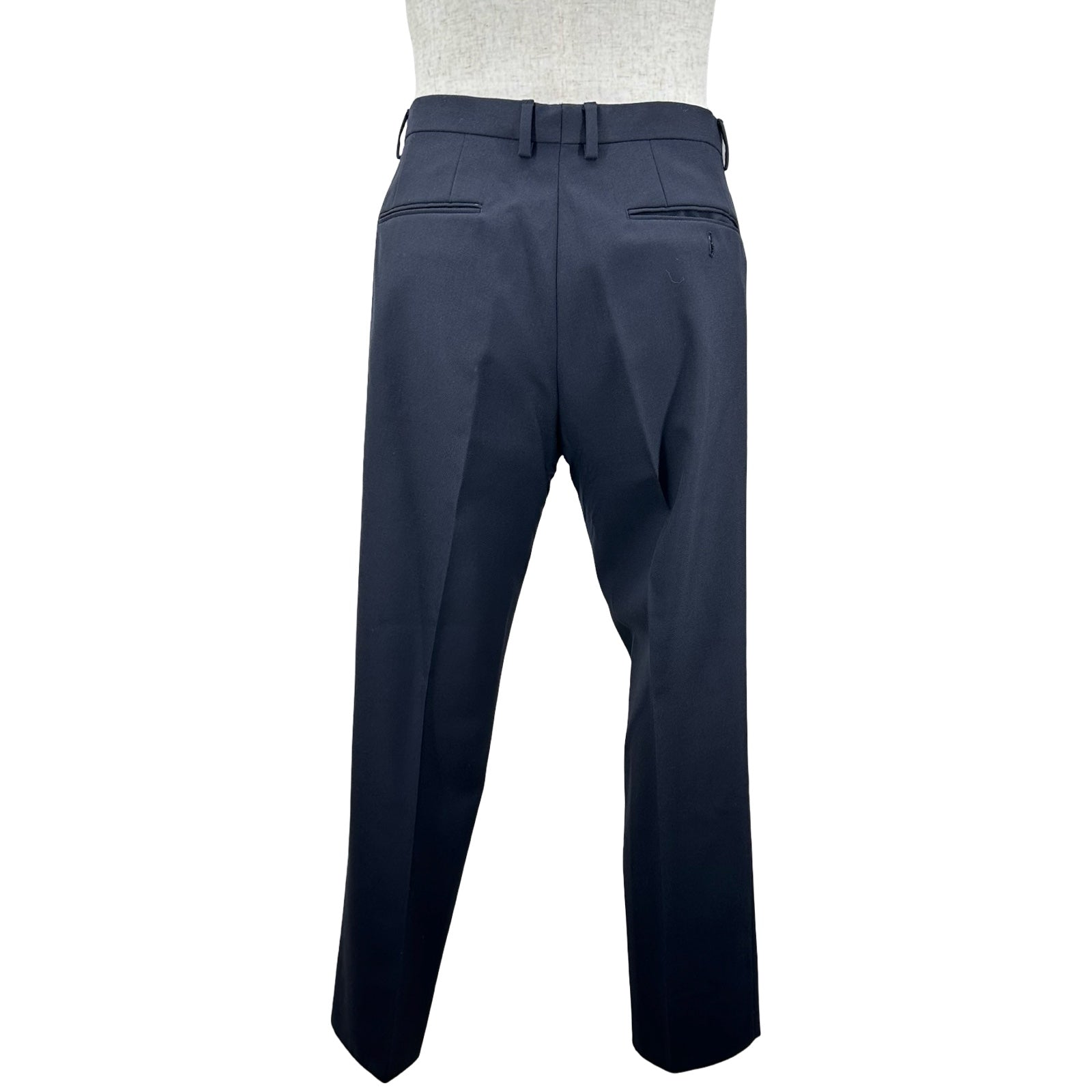 美品❤︎パンツスーツ ❤︎JIL SANDER❤︎ネイビー　ストライプ 34 S ジルサンダー JIL SANDER ノッチドラペル2Bセットアップスーツ
