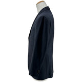 ジルサンダー JIL SANDER ノッチドラペル2Bセットアップスーツ JSMG235401 ネイビー ウール メンズ スーツ