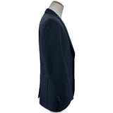 ジルサンダー JIL SANDER ノッチドラペル2Bセットアップスーツ JSMG235401 ネイビー ウール メンズ スーツ