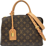 ルイ・ヴィトン LOUIS VUITTON プティ・パレPM M45900 ブラウン モノグラム ・キャンバス レディース ショルダーバッグ