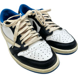 ナイキ NIKE ×Travis Scott AIR JORDAN 1 LOW OGSP DM7865 ブルー レザー メンズ スニーカー