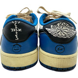 ナイキ NIKE ×Travis Scott AIR JORDAN 1 LOW OGSP DM7865 ブルー レザー メンズ スニーカー