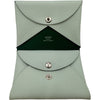 エルメス HERMES カルヴィディオヴェルソ W刻印 ヴェールペパーミント/モワイヤン シェーブル ユニセックス カードケース