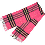 バーバリー BURBERRY ノバチェックマフラー 8004709 マルチカラー カシミヤ レディース マフラー
