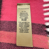 バーバリー BURBERRY ノバチェックマフラー 8004709 マルチカラー カシミヤ レディース マフラー