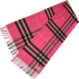 バーバリー BURBERRY ノバチェックマフラー 8004709 マルチカラー カシミヤ レディース マフラー