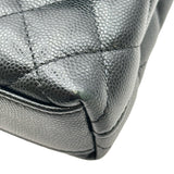 シャネル CHANEL ココハンドルエクストラミニ AP4244 ブラック ゴールド金具 キャビアスキン レディース ショルダーバッグ