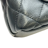 シャネル CHANEL ココハンドルエクストラミニ AP4244 ブラック ゴールド金具 キャビアスキン レディース ショルダーバッグ