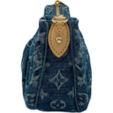 ルイ・ヴィトン LOUIS VUITTON ポシェット・バレー M13571 ブルー モノグラム・デニム レディース ショルダーバッグ