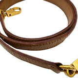 エルメス HERMES ケリー35 外縫い □A刻印 ナチュラル ゴールド金具 トワル/シャモニー レディース ショルダーバッグ