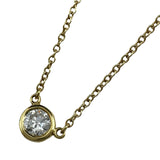 ティファニー TIFFANY＆CO バイザヤード ダイヤネックレス ゴールド 750/ダイヤモンド ダイヤモンド ジュエリー