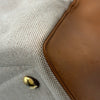 エルメス HERMES ヴィクトリア50 〇J刻印 ナチュラル ゴールド金具 トワル/ヴァッシュ ユニセックス ボストンバッグ