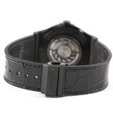 ウブロ HUBLOT クラシックフュージョン スカル ブラックフルパヴェ リミテッド 511.ND.9100.LR.1700.SKULL チタン/ラバーストラップ 自動巻き メンズ 腕時計