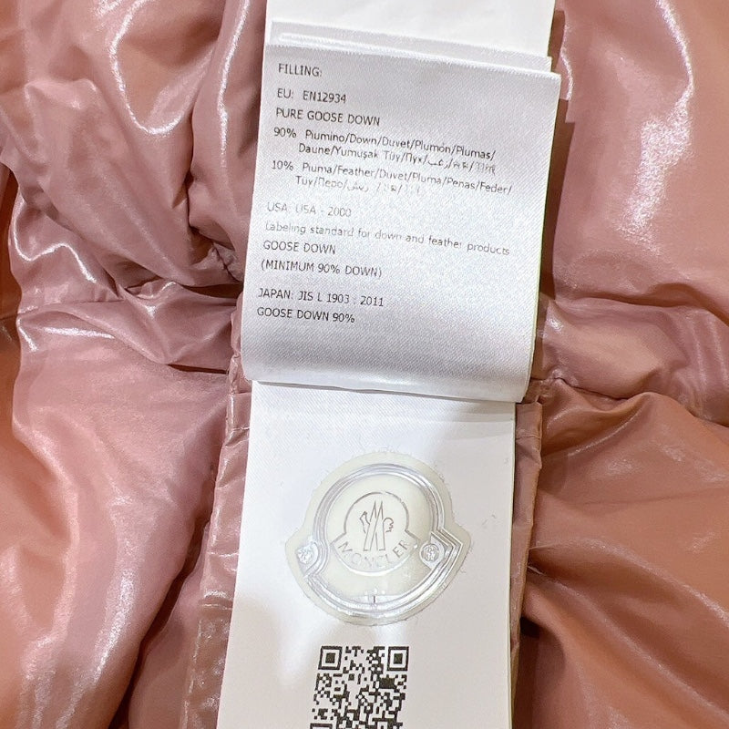 モンクレール MONCLER NERIUM ダウンジャケット 2018年AW ピンク ナイロン メンズ ダウンジャケット