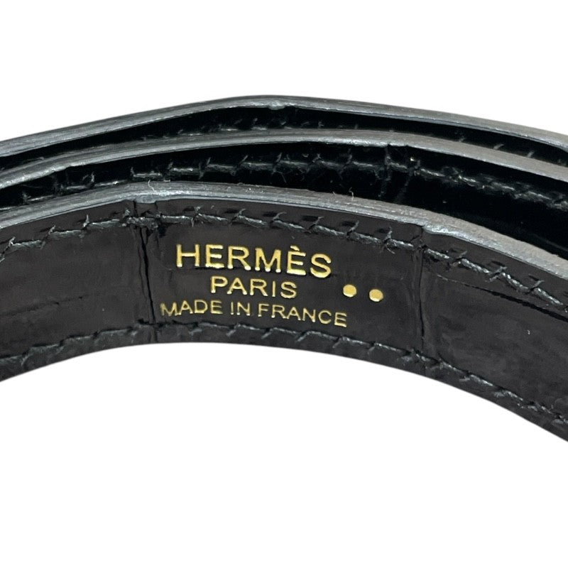 エルメス HERMES ケリー25 外縫い Ｗ刻印 ブラック ゴールド金具 ニロティカスリセ レディース ハンドバッグ