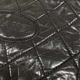 シャネル CHANEL ワイルドステッチ ショルダーバッグ ブラック シルバー金具 レザー レディース メッセンジャーバッグ