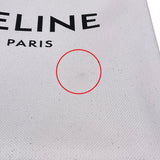 セリーヌ CELINE バーティカルカバ トートバッグ 190402BNZ.02NT ナチュラル×タン コットン/カーフレザー レディース トートバッグ