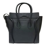 セリーヌ CELINE ラゲージ マイクロショッパー 189793DRU.38NO ブラック カーフレザー レディース ハンドバッグ