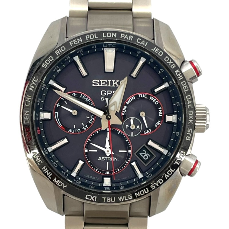 セイコー SEIKO アストロン 大谷翔平 2019限定モデル SBXC04 グレー SS ソーラー メンズ 腕時計