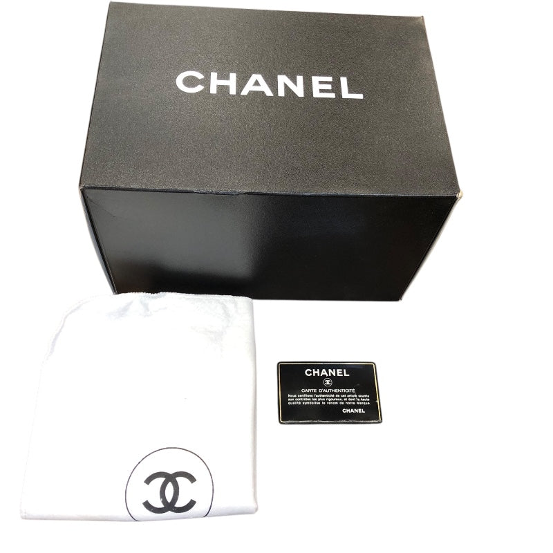 シャネル CHANEL バニティ A01997 ブラック　GD金具 キャビア レディース ハンドバッグ