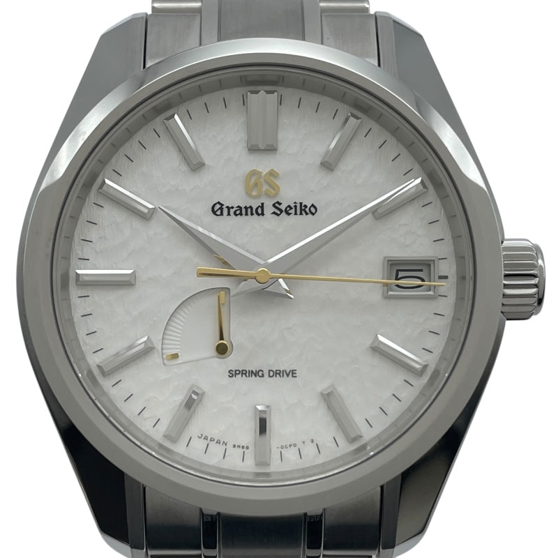 グランドセイコー Grand Seiko ヘリテージコレクション スプリングドライブ oomiyaオリジナル SBGA483 ホワイト SS 自動巻き メンズ 腕時計