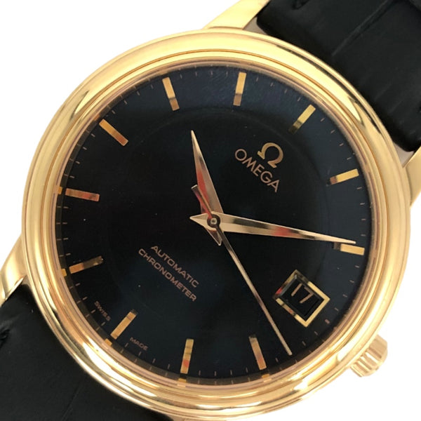 オメガ OMEGA デビルプレステージ 4601.54.11 ゴールド K18ピンク
