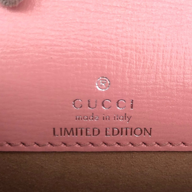 グッチ GUCCI ディオニュソス スーパーミニバッグ 476432 ピンク・ホワイト レディース ショルダーバッグ