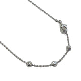 ブルガリ BVLGARI ルチア ダイヤ パール ネックレス   750WG ジュエリー