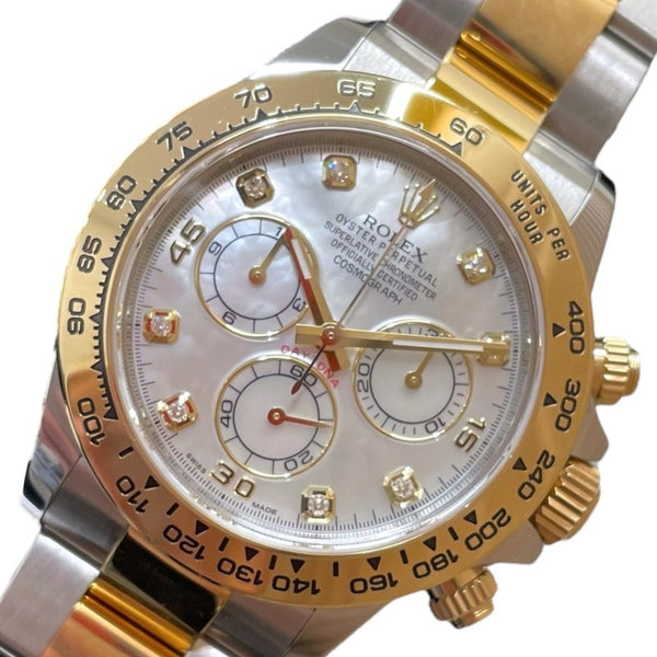 ロレックス ROLEX デイトナ ホワイトシェル 116503NG ホワイト×ゴールド K18ゴールド SS 自動巻き メンズ 腕時計