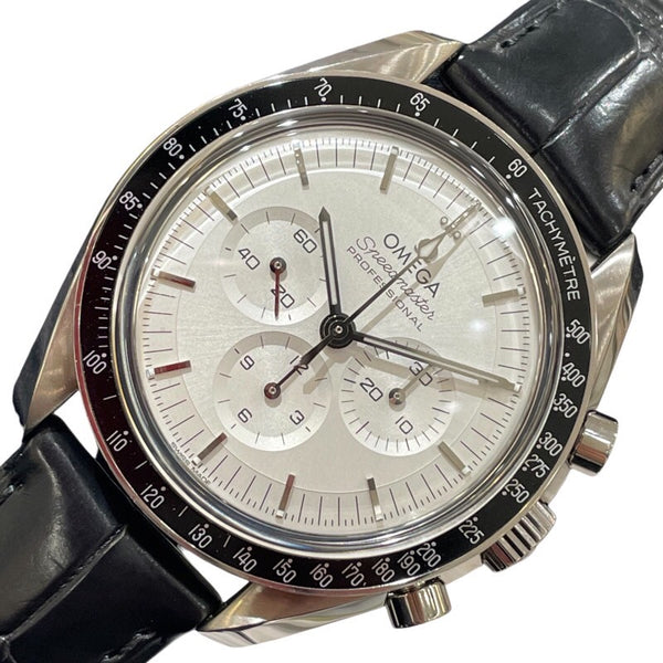 オメガ OMEGA スピードマスター ムーンウォッチ プロフェッショナル 310.63.42.50.02.001 K18ホワイトゴールド 手巻き メンズ 腕時計