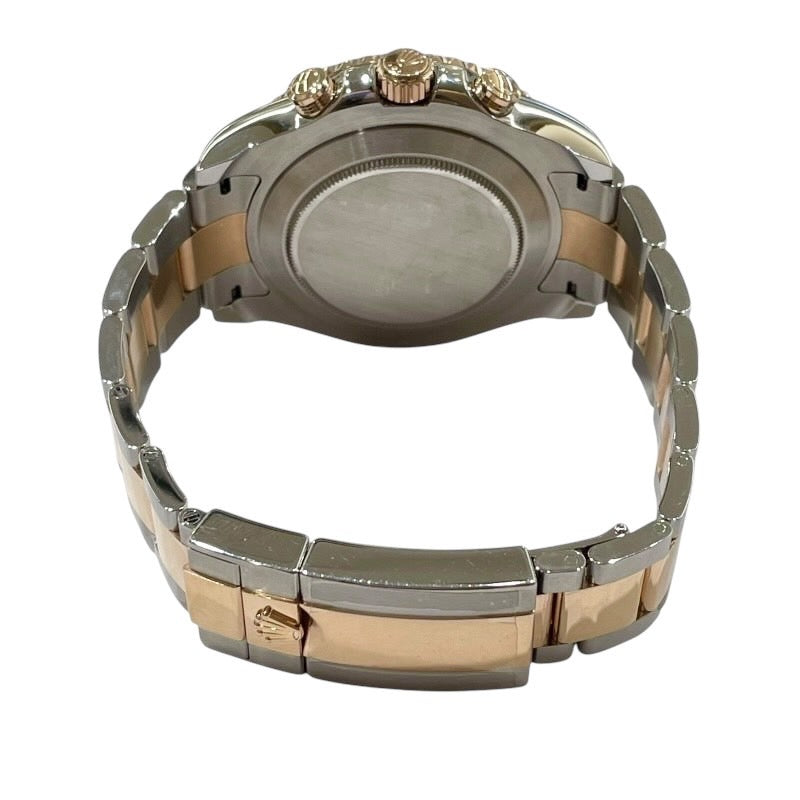ロレックス ROLEX ヨットマスター2 116681 ホワイト PG/SS 自動巻き メンズ 腕時計